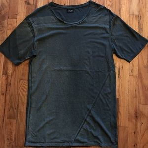 ZARA. Fun Olive Green Shirt